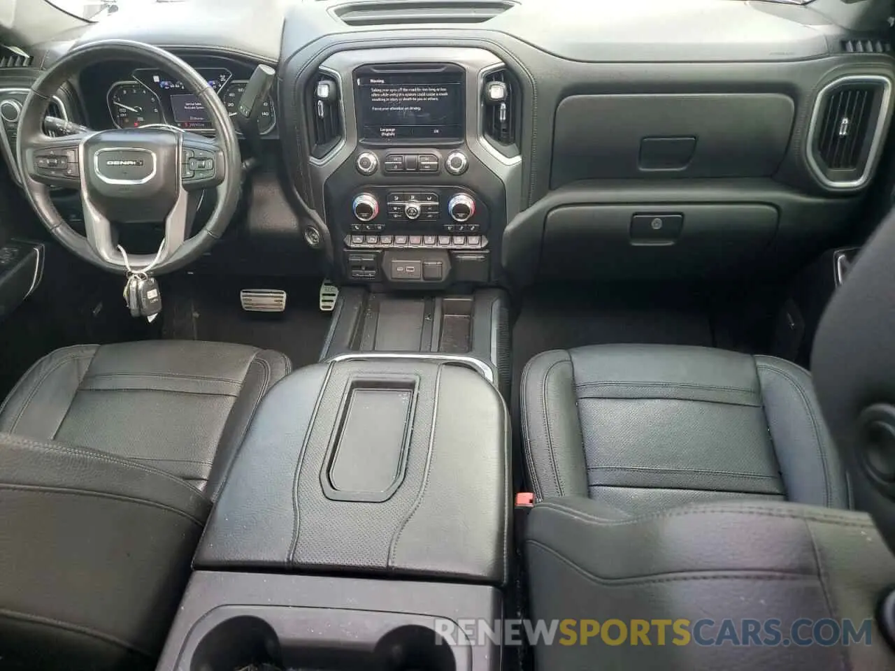 8 Photograph of a damaged car 1GTU9FEL4KZ349495 GMC SIERRA 2019