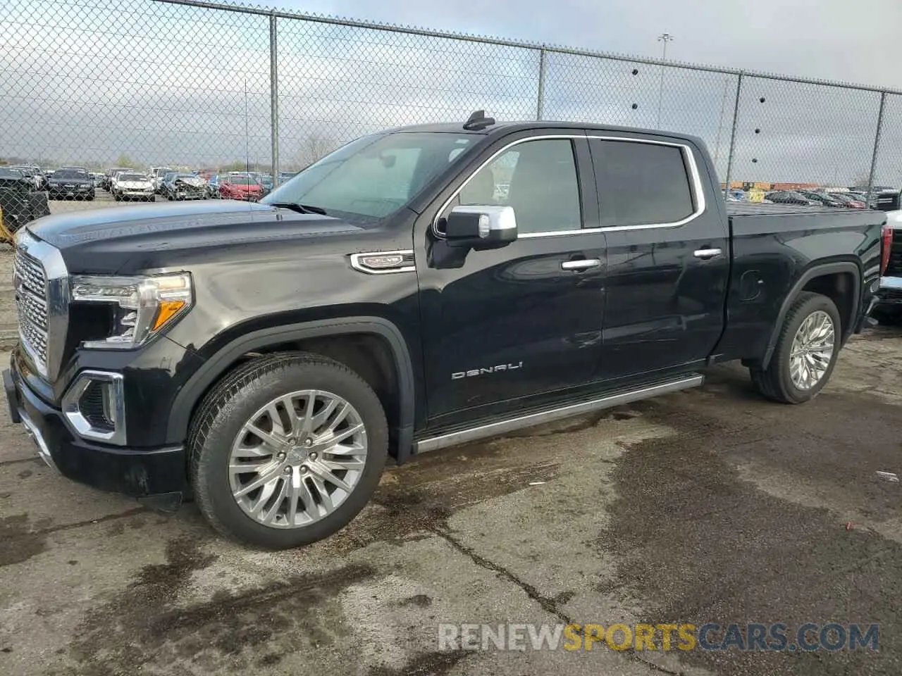 1 Photograph of a damaged car 1GTU9FEL5KZ183441 GMC SIERRA 2019