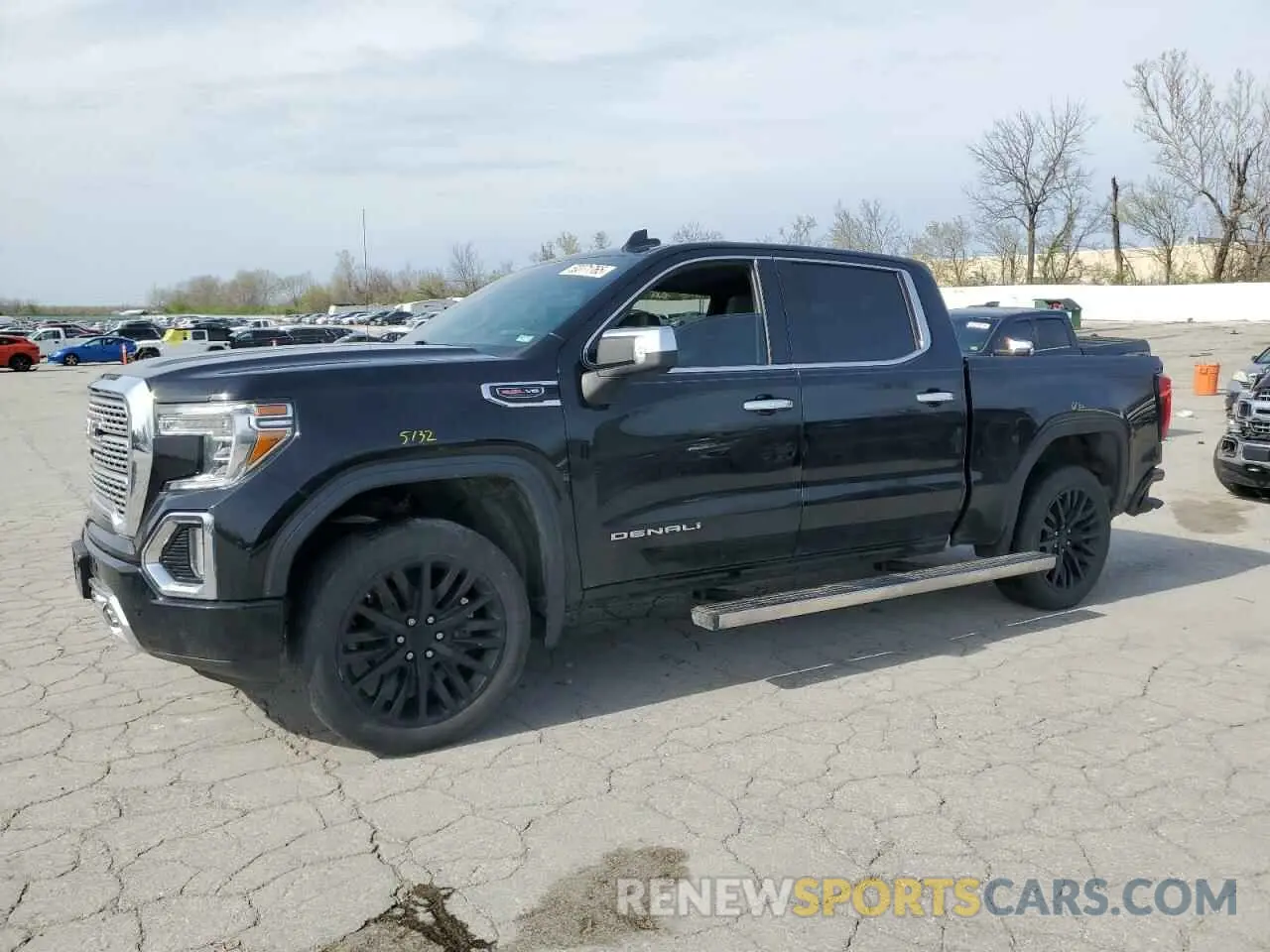 1 Photograph of a damaged car 1GTU9FEL6KZ111759 GMC SIERRA 2019