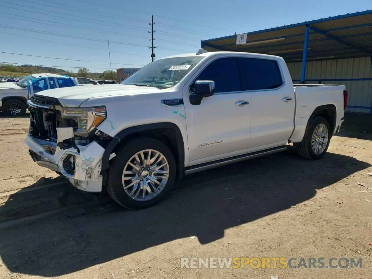 1 Photograph of a damaged car 1GTU9FEL7KZ290538 GMC SIERRA 2019
