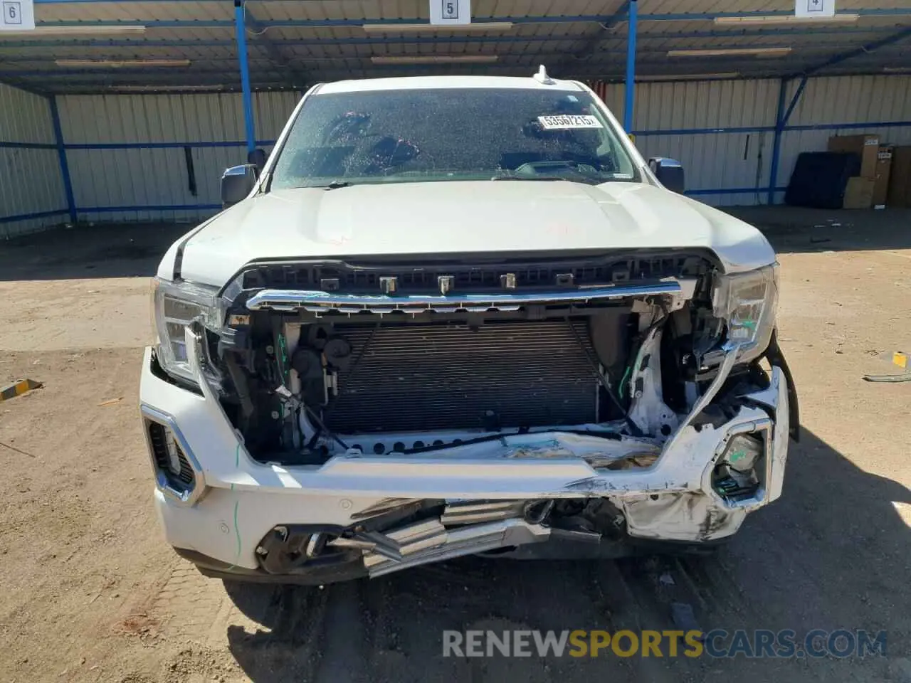 5 Photograph of a damaged car 1GTU9FEL7KZ290538 GMC SIERRA 2019