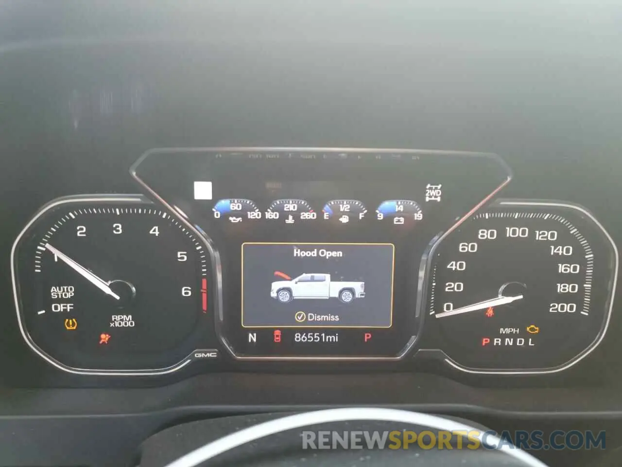 9 Photograph of a damaged car 1GTU9FEL7KZ290538 GMC SIERRA 2019