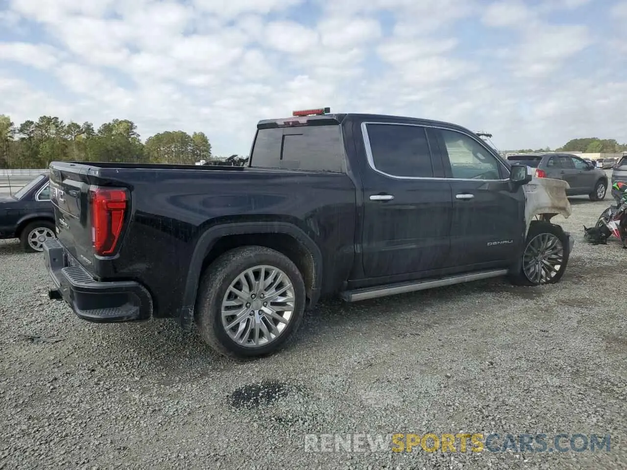 3 Photograph of a damaged car 1GTU9FEL8KZ106854 GMC SIERRA 2019