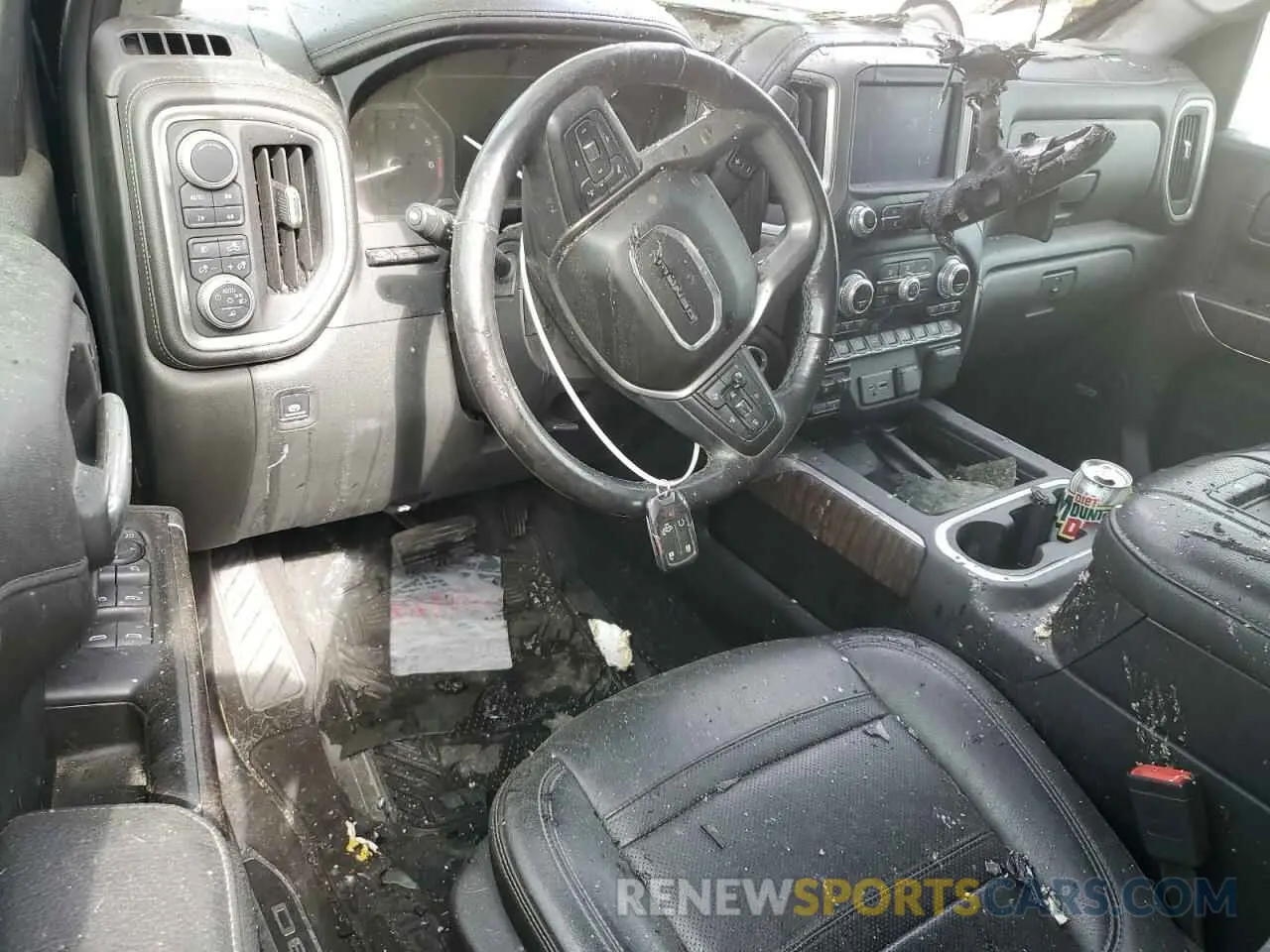 8 Photograph of a damaged car 1GTU9FEL8KZ106854 GMC SIERRA 2019