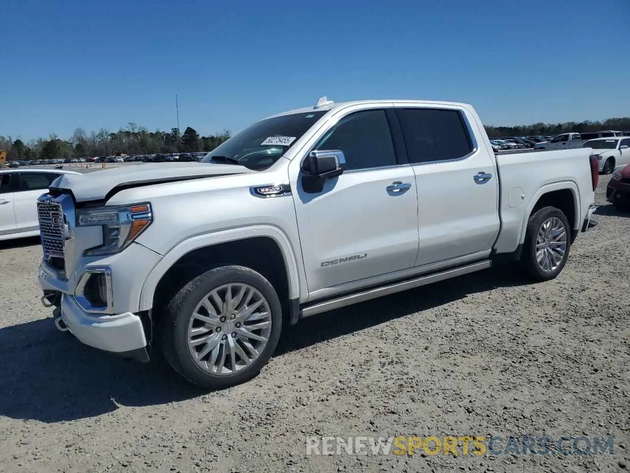 1 Photograph of a damaged car 1GTU9FELXKZ198565 GMC SIERRA 2019