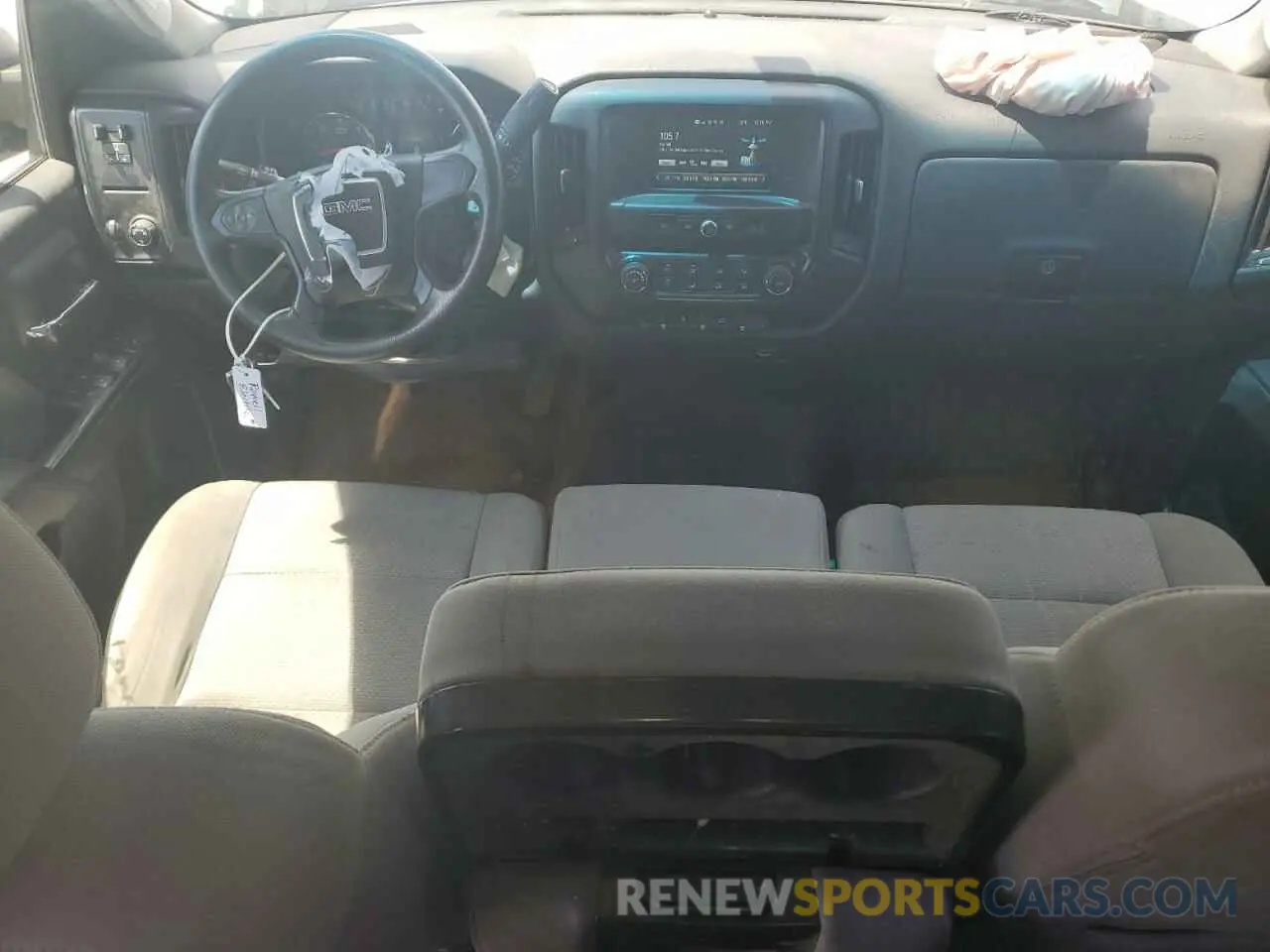 8 Photograph of a damaged car 2GD21NEG9K1201407 GMC SIERRA 2019