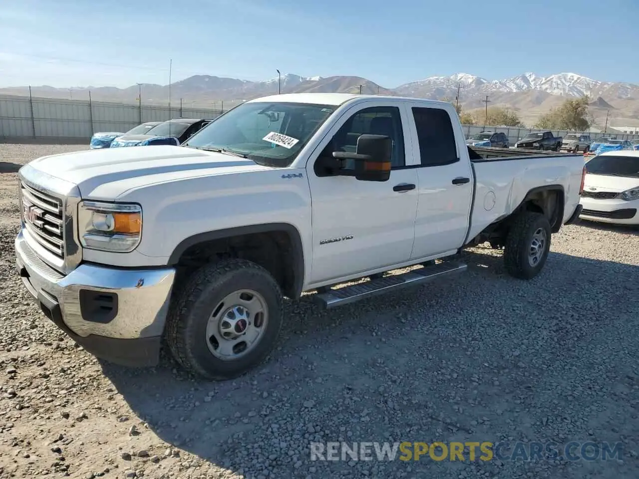 1 Photograph of a damaged car 2GT22NEG1K1209101 GMC SIERRA 2019