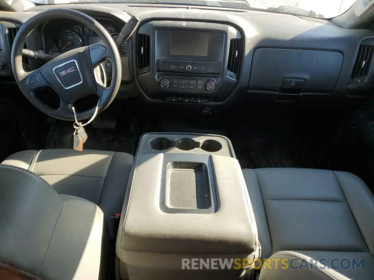 8 Photograph of a damaged car 2GT22NEG1K1209101 GMC SIERRA 2019