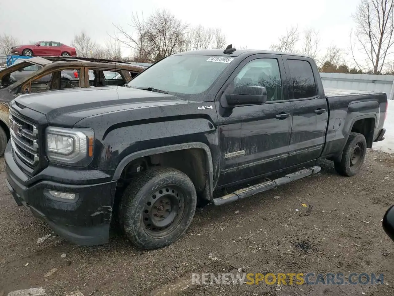 1 Photograph of a damaged car 2GTV2LEC8K1148425 GMC SIERRA 2019