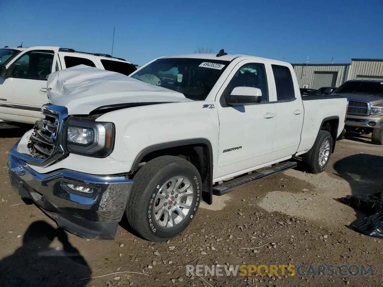 1 Photograph of a damaged car 2GTV2MEC9K1188826 GMC SIERRA 2019