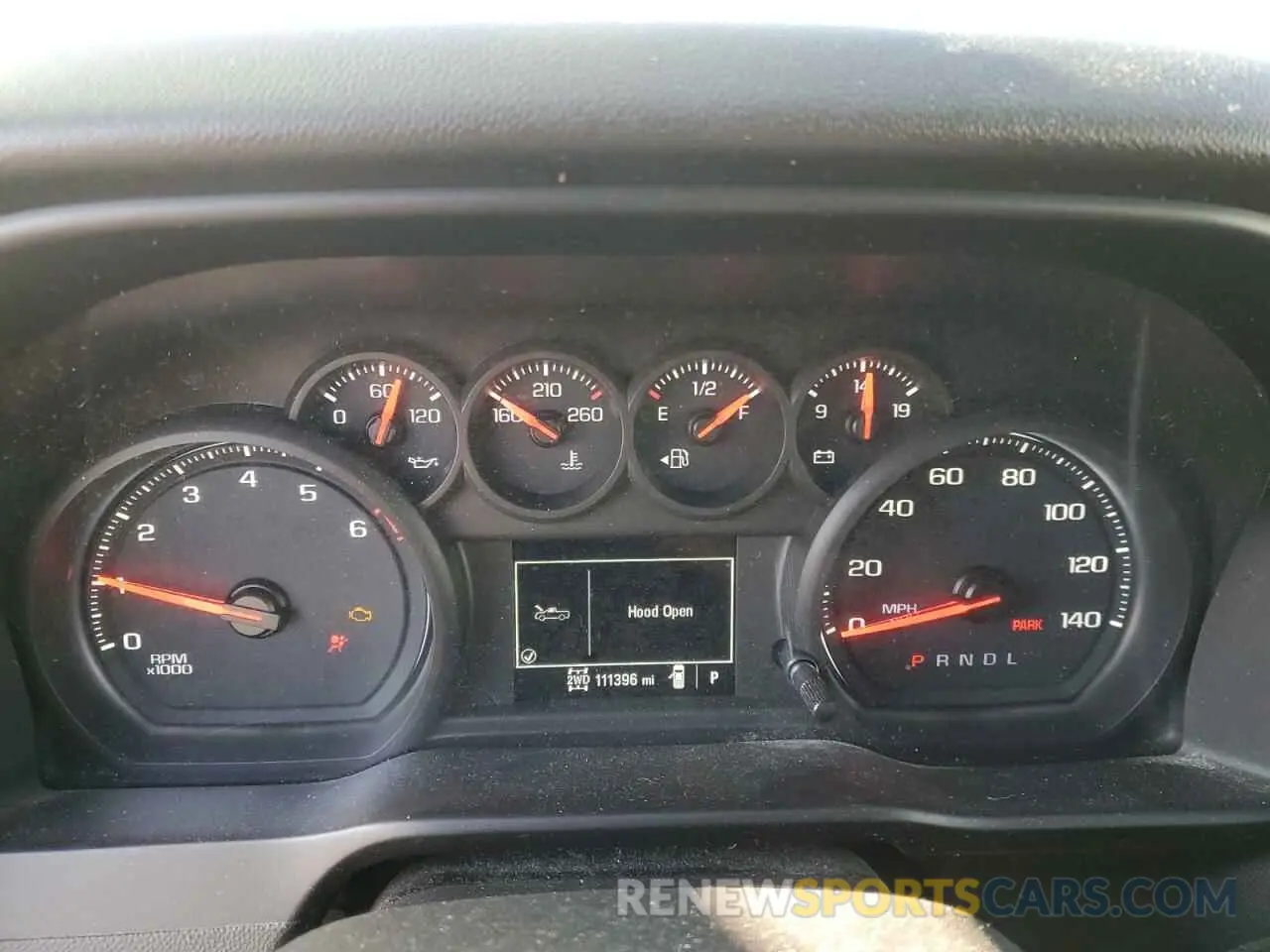 9 Photograph of a damaged car 3GTN9AEH7KG166773 GMC SIERRA 2019