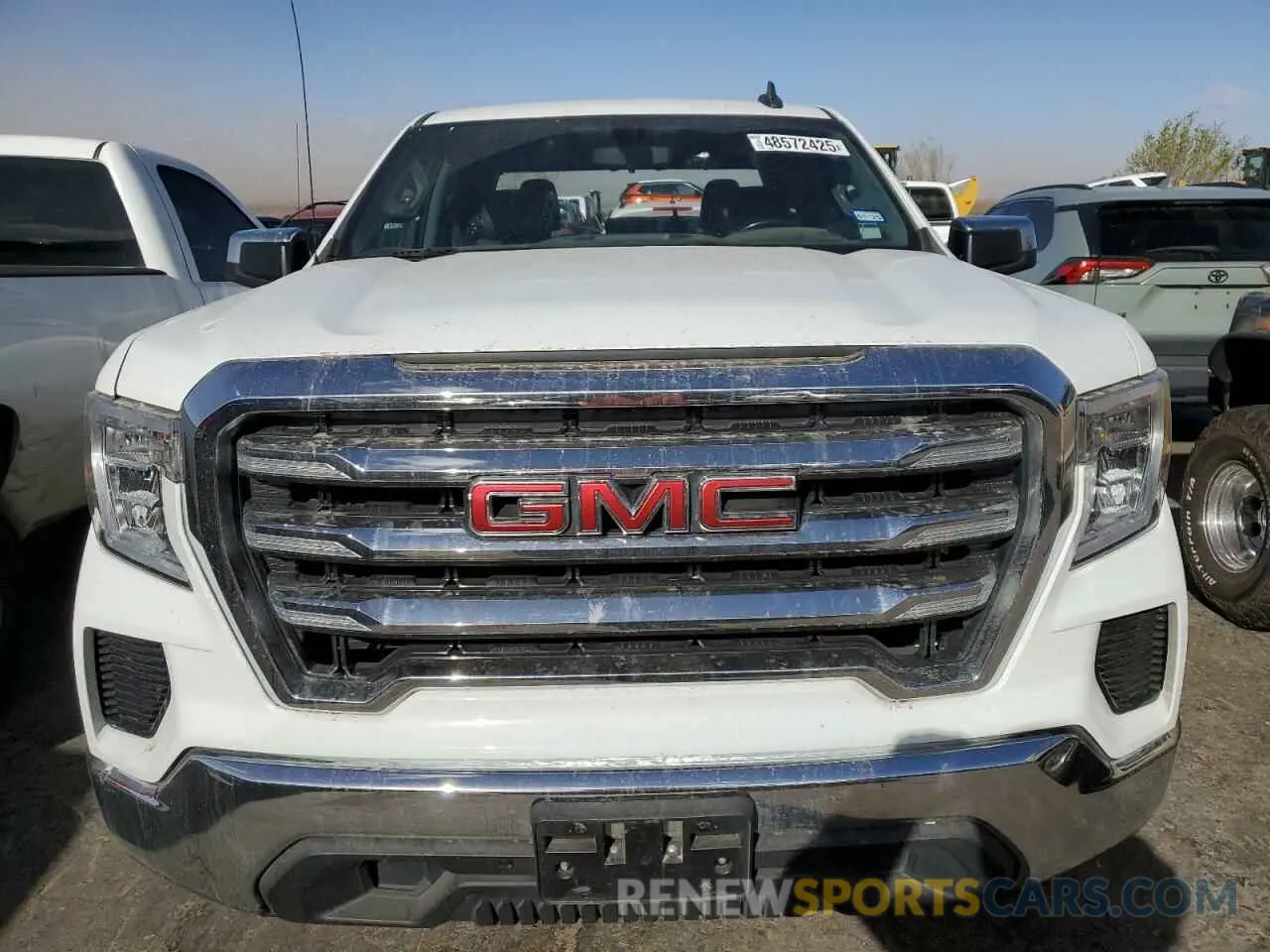 5 Photograph of a damaged car 3GTP8BEDXKG221859 GMC SIERRA 2019
