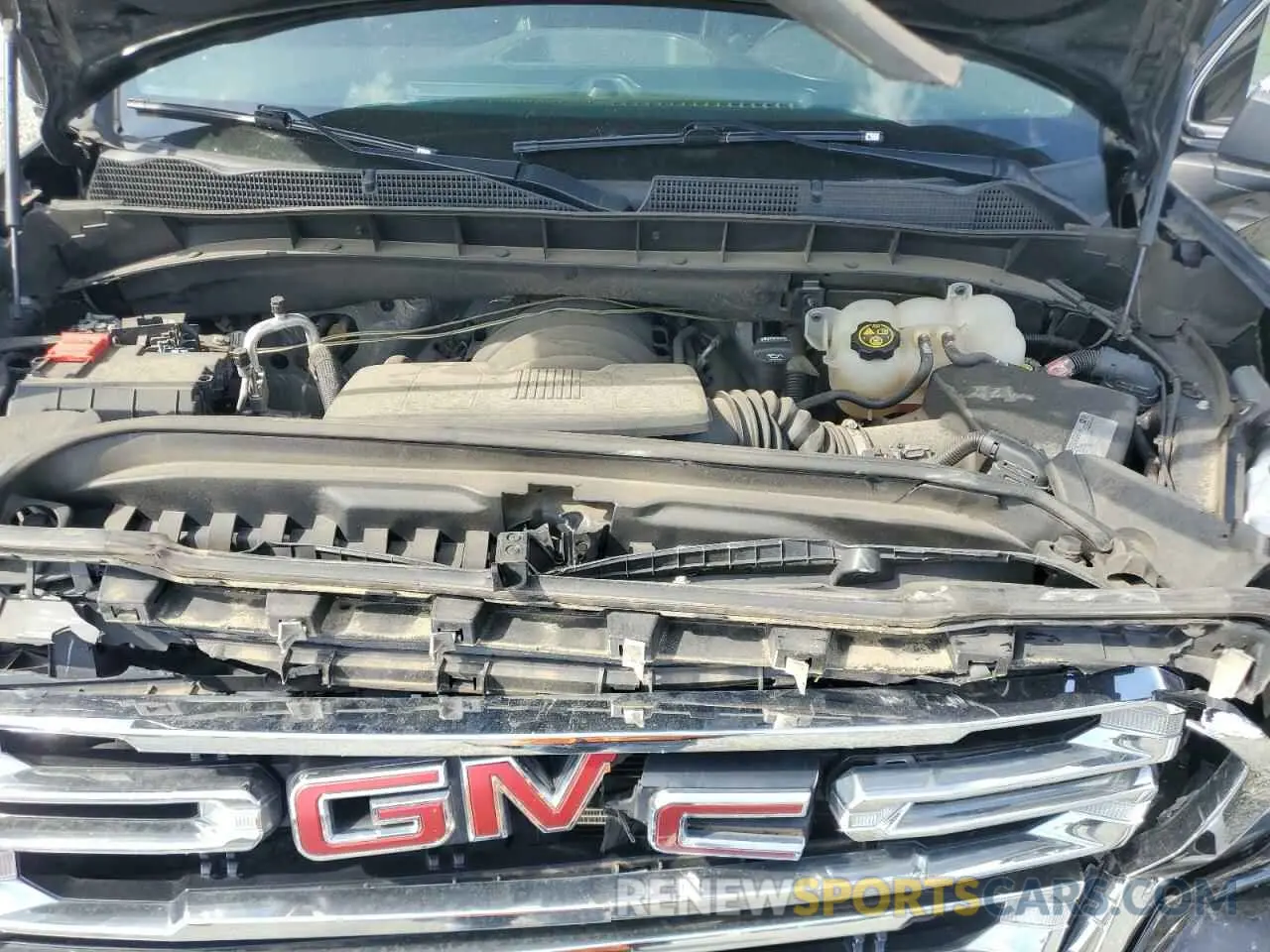 11 Photograph of a damaged car 3GTP8DED7KG227114 GMC SIERRA 2019