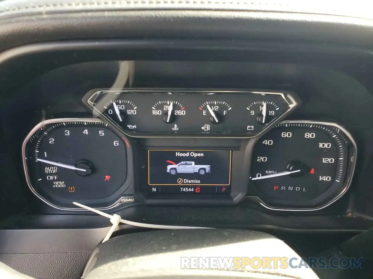 9 Photograph of a damaged car 3GTP8DED7KG227114 GMC SIERRA 2019
