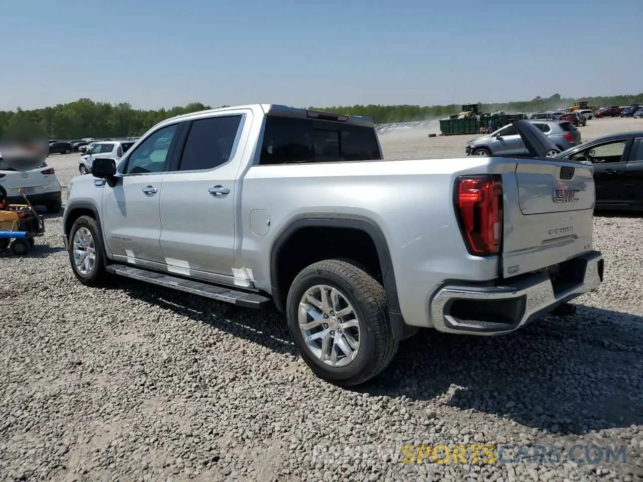 2 Photograph of a damaged car 3GTP8DED7KG310218 GMC SIERRA 2019