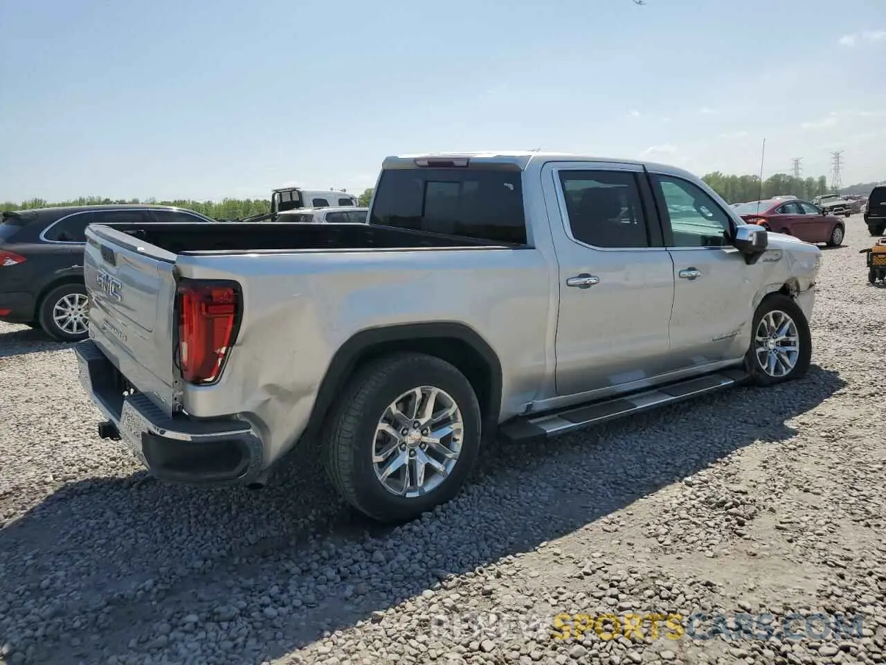 3 Photograph of a damaged car 3GTP8DED7KG310218 GMC SIERRA 2019