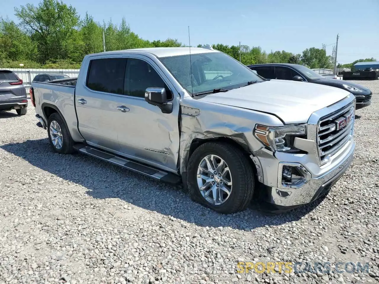4 Photograph of a damaged car 3GTP8DED7KG310218 GMC SIERRA 2019