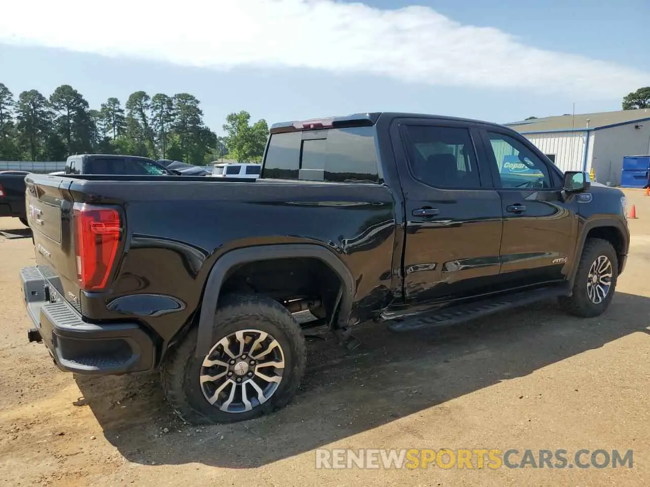 3 Photograph of a damaged car 3GTP9EEL3KG105280 GMC SIERRA 2019