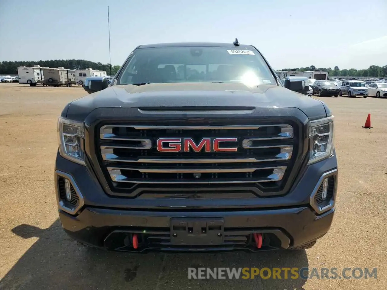 5 Photograph of a damaged car 3GTP9EEL3KG105280 GMC SIERRA 2019