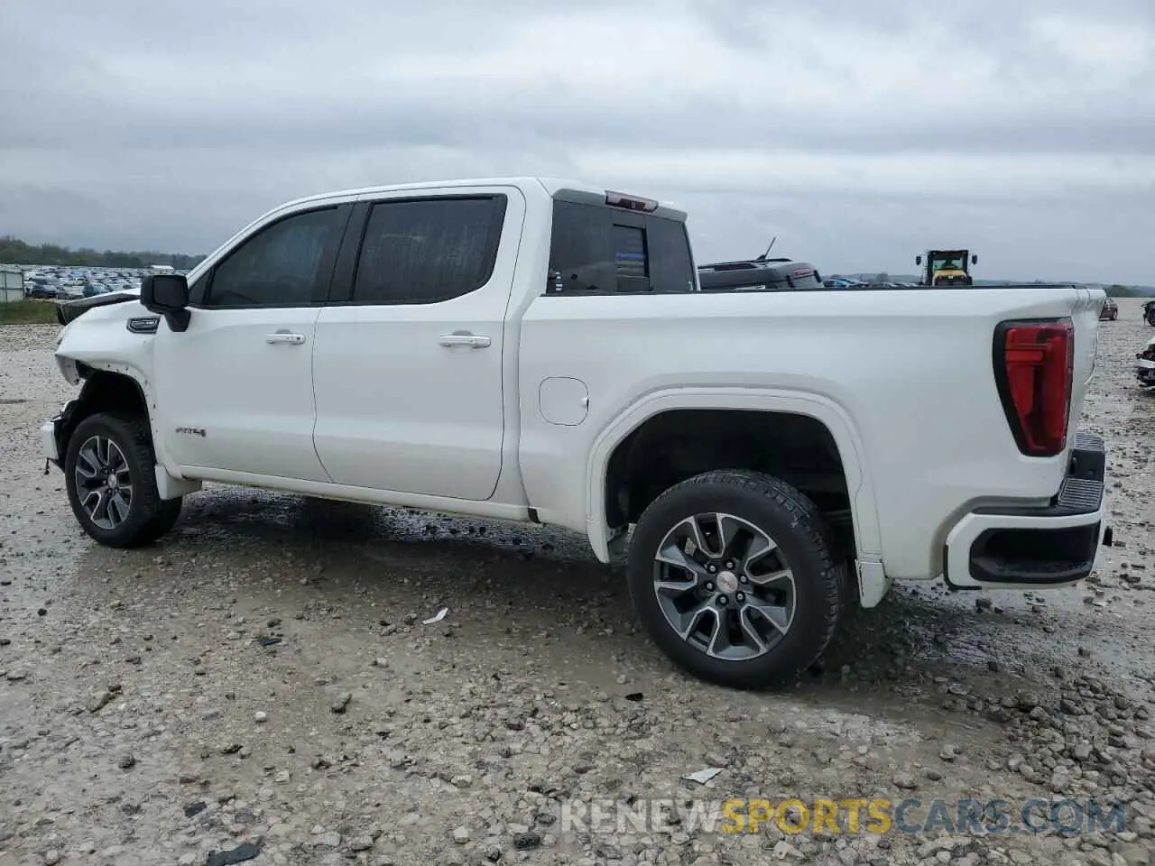 2 Photograph of a damaged car 3GTP9EEL3KG109796 GMC SIERRA 2019
