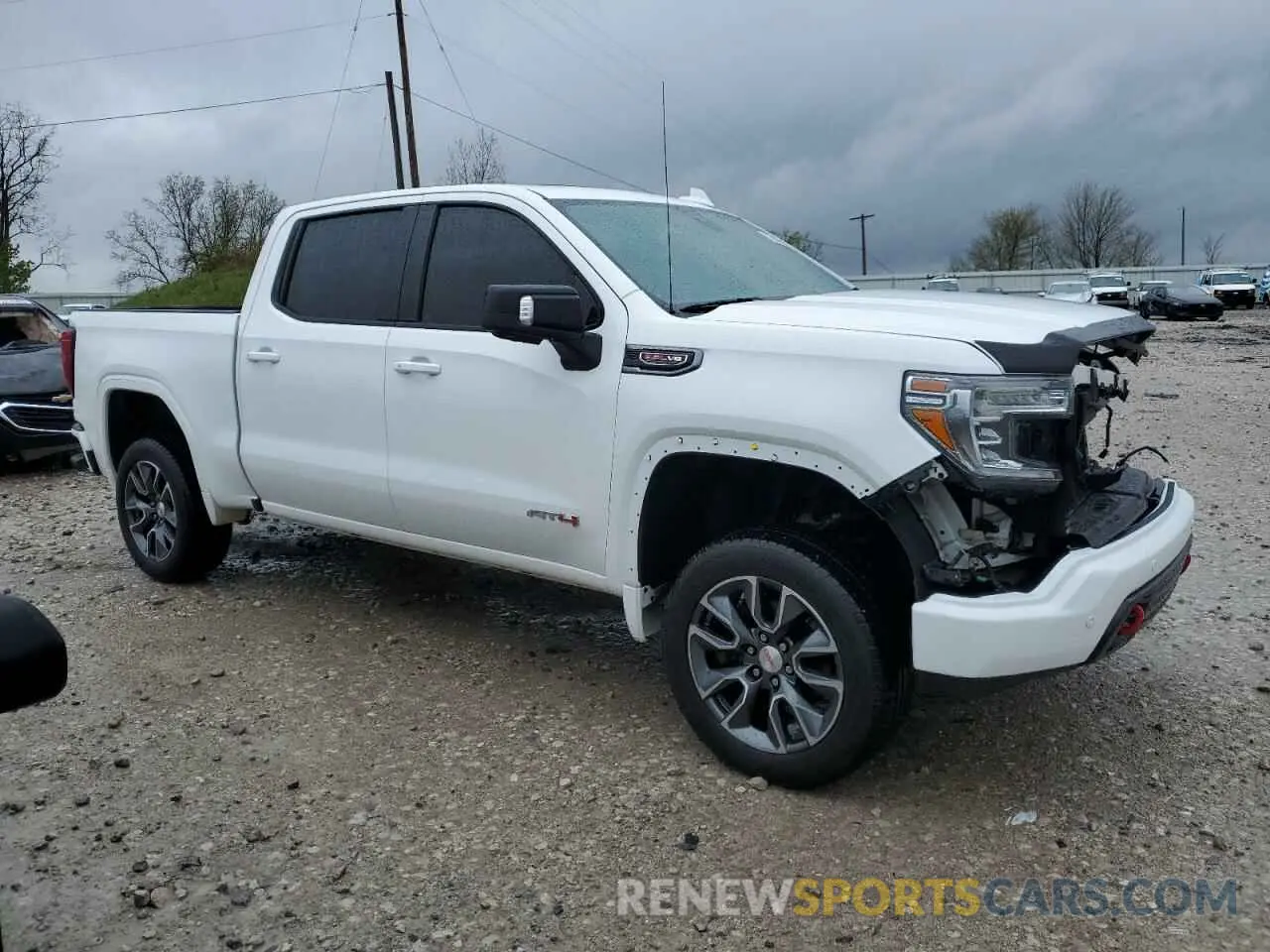 4 Photograph of a damaged car 3GTP9EEL3KG109796 GMC SIERRA 2019