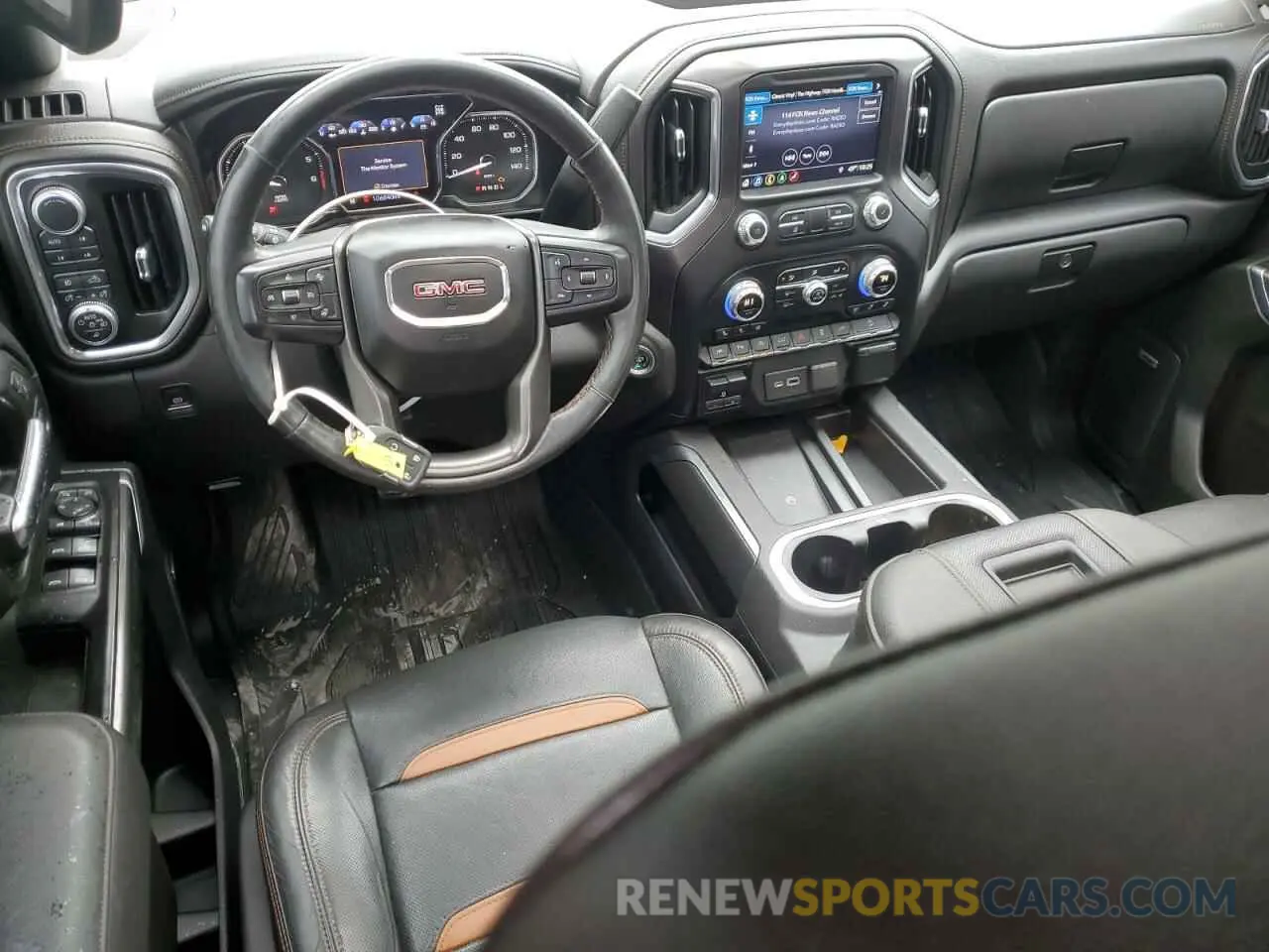 8 Photograph of a damaged car 3GTP9EEL3KG109796 GMC SIERRA 2019