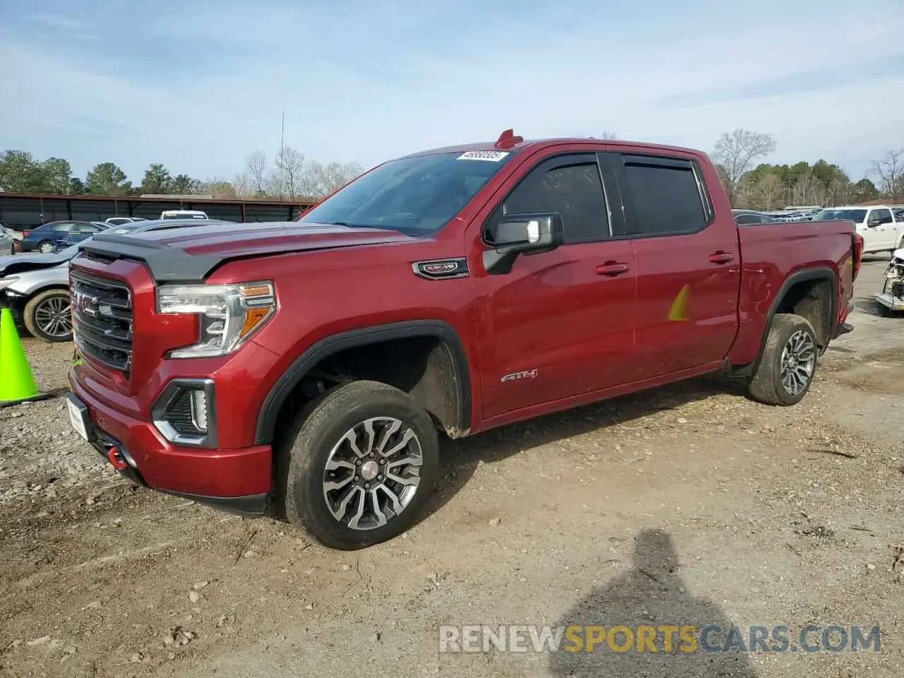1 Photograph of a damaged car 3GTP9EEL3KG179069 GMC SIERRA 2019