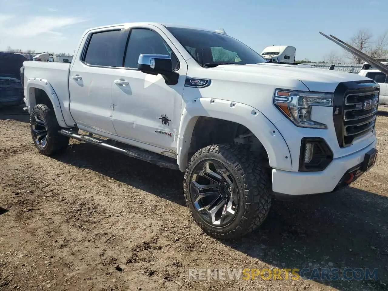 4 Photograph of a damaged car 3GTP9EEL3KG218274 GMC SIERRA 2019