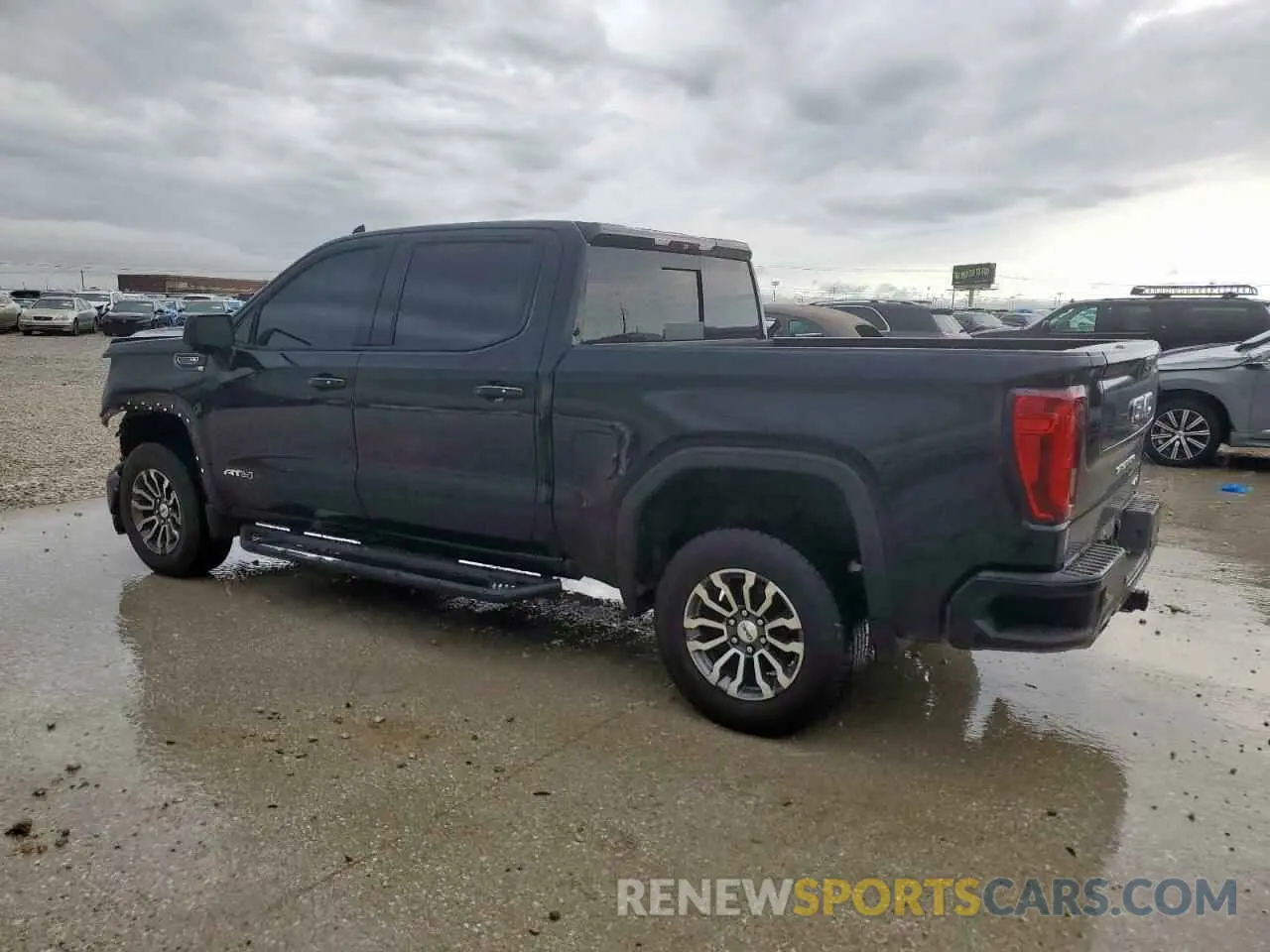 2 Photograph of a damaged car 3GTP9EEL9KG231658 GMC SIERRA 2019
