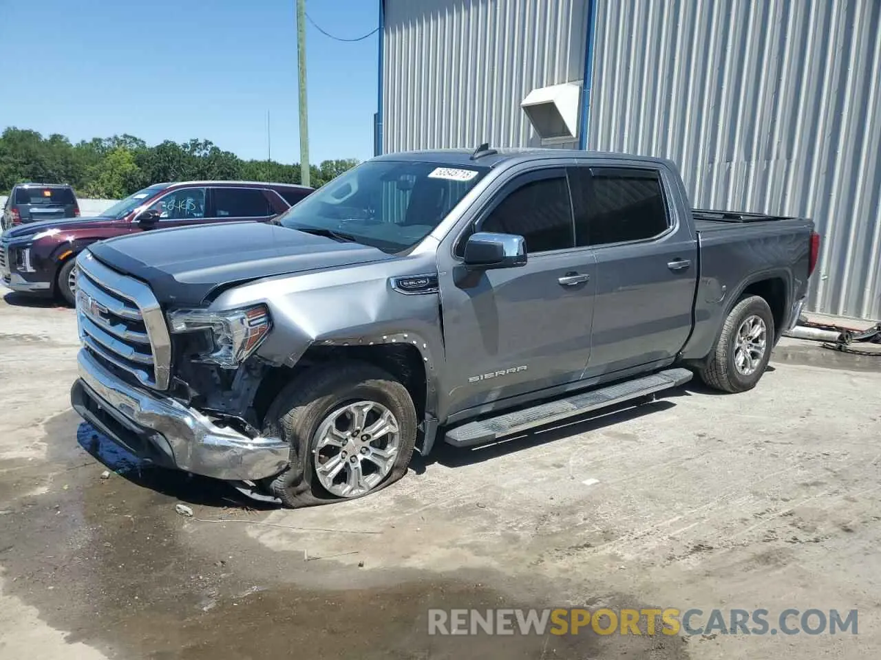 1 Photograph of a damaged car 3GTU8BED2KG193400 GMC SIERRA 2019
