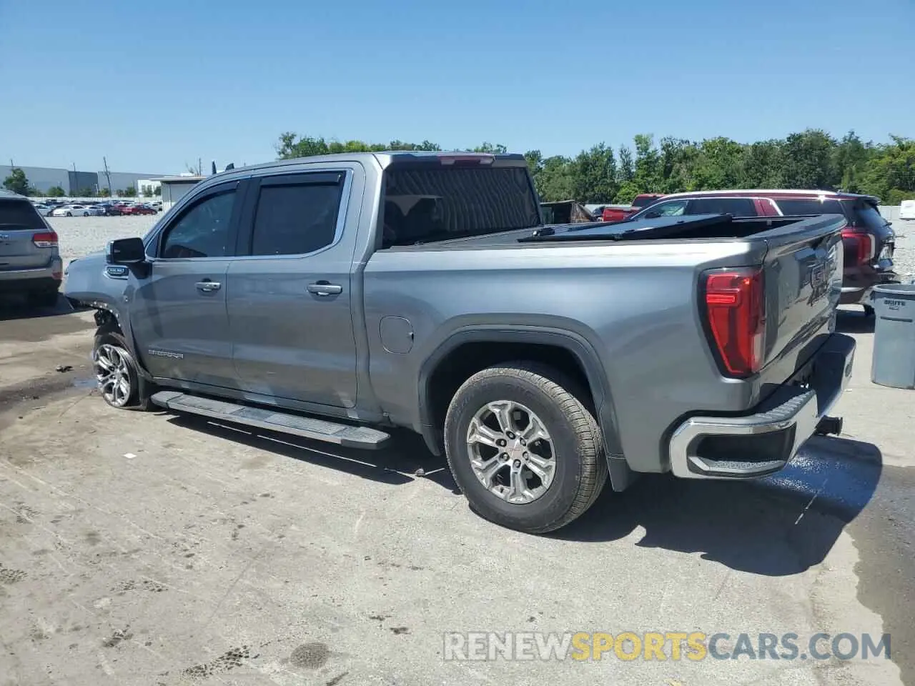 2 Photograph of a damaged car 3GTU8BED2KG193400 GMC SIERRA 2019