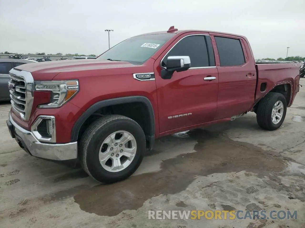 1 Photograph of a damaged car 3GTU9DED0KG120891 GMC SIERRA 2019