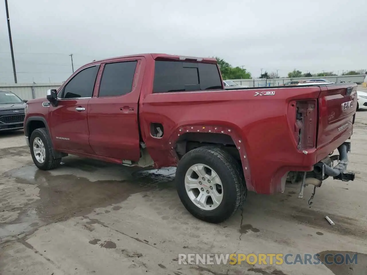 2 Photograph of a damaged car 3GTU9DED0KG120891 GMC SIERRA 2019