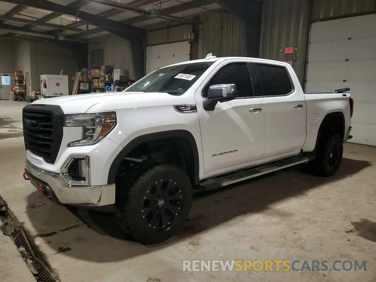 1 Photograph of a damaged car 3GTU9DED0KG216648 GMC SIERRA 2019