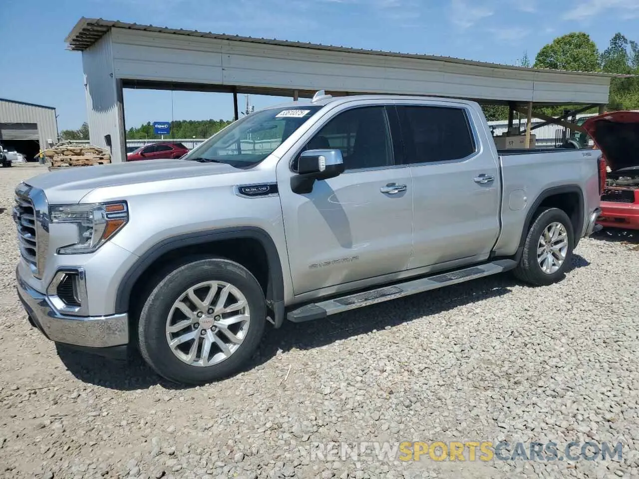 1 Photograph of a damaged car 3GTU9DED5KG238001 GMC SIERRA 2019