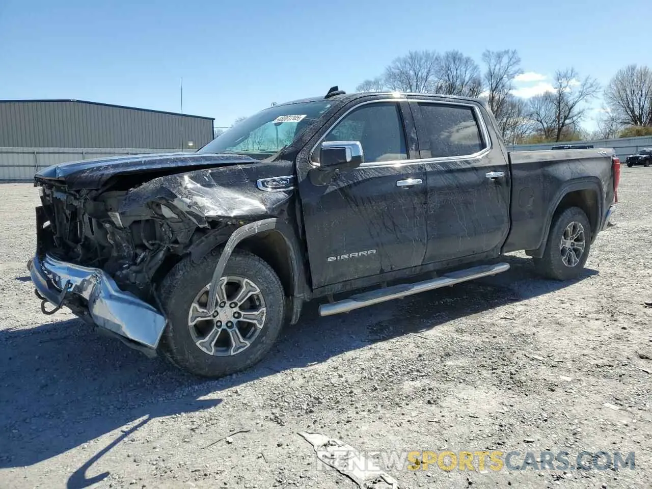 1 Photograph of a damaged car 3GTU9DED6KG257110 GMC SIERRA 2019
