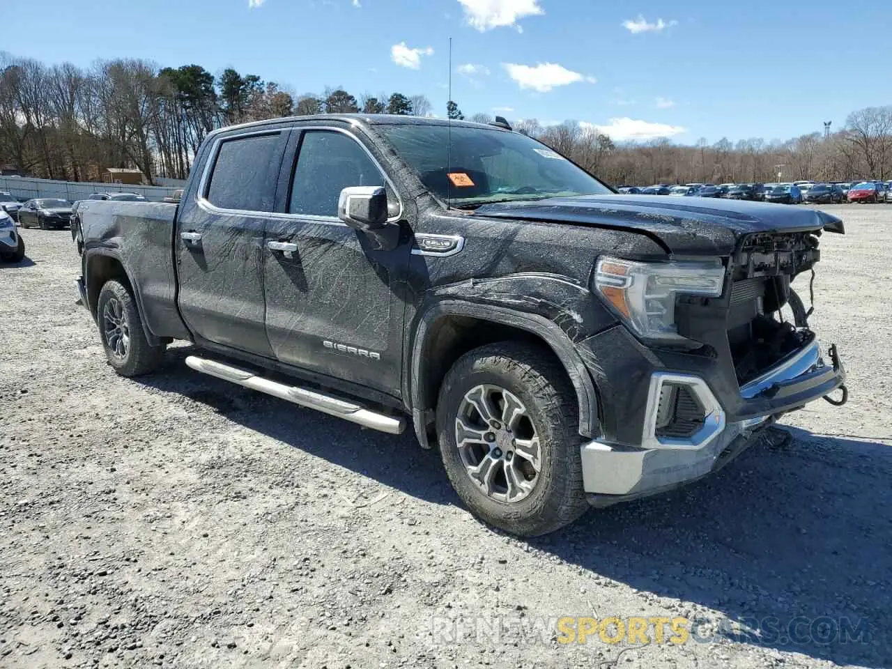 4 Photograph of a damaged car 3GTU9DED6KG257110 GMC SIERRA 2019