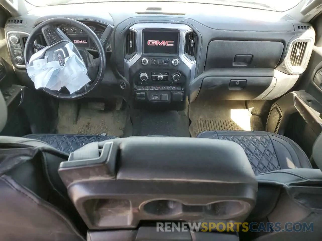8 Photograph of a damaged car 3GTU9DED6KG257110 GMC SIERRA 2019