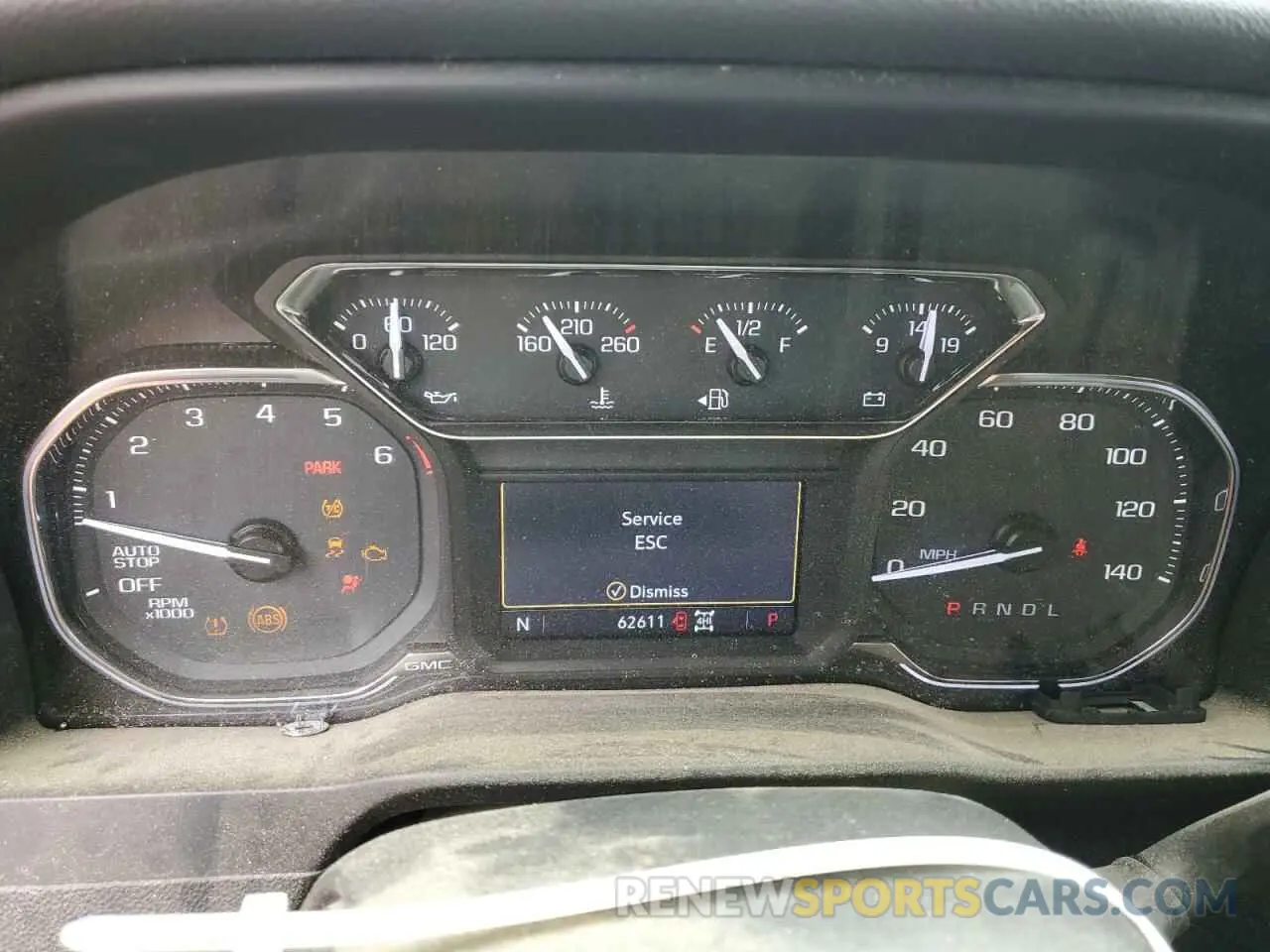 9 Photograph of a damaged car 3GTU9DED6KG257110 GMC SIERRA 2019