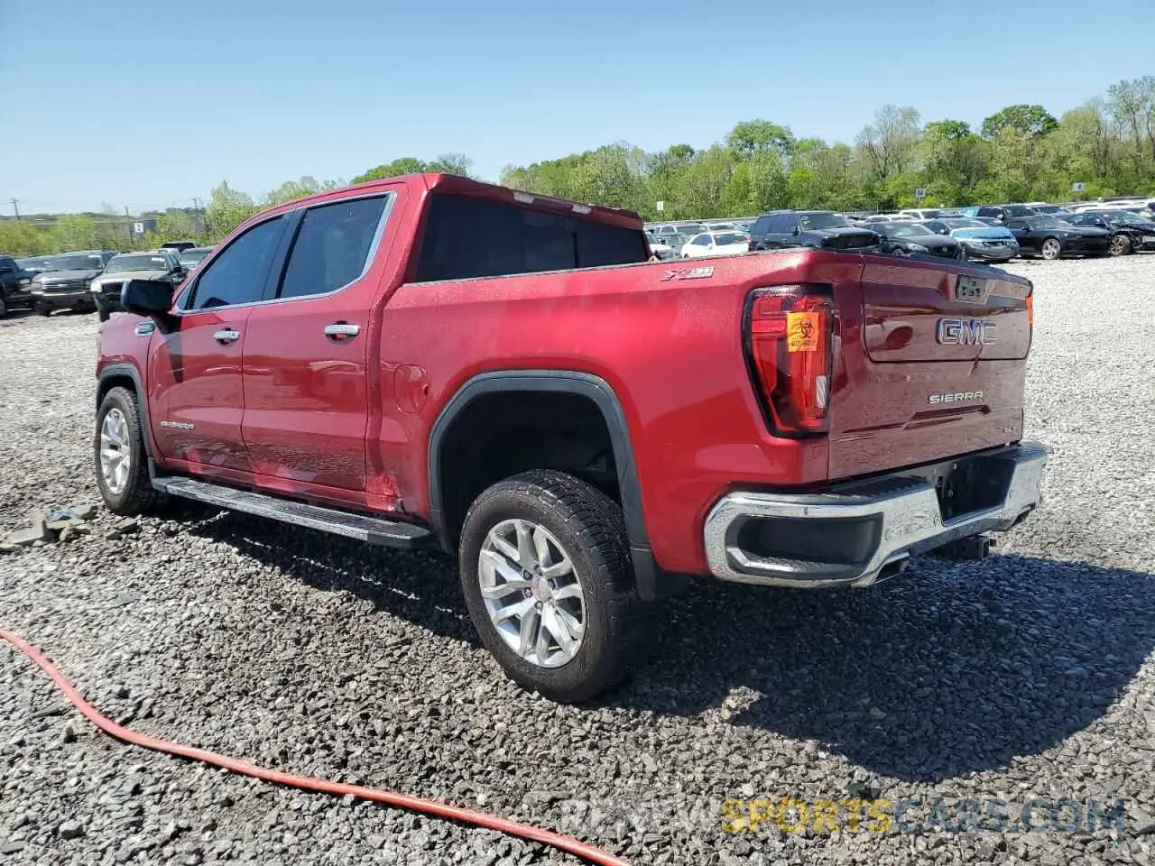 2 Photograph of a damaged car 3GTU9DEL2KG107633 GMC SIERRA 2019