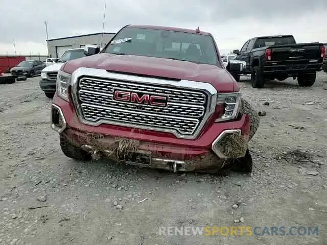 11 Photograph of a damaged car 3GTU9FEL7KG131390 GMC SIERRA 2019