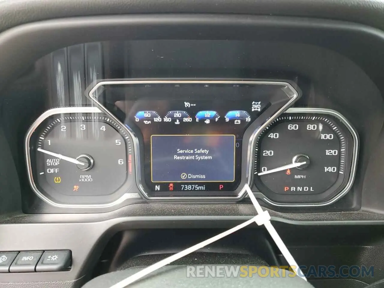 9 Photograph of a damaged car 3GTU9FEL7KG131390 GMC SIERRA 2019