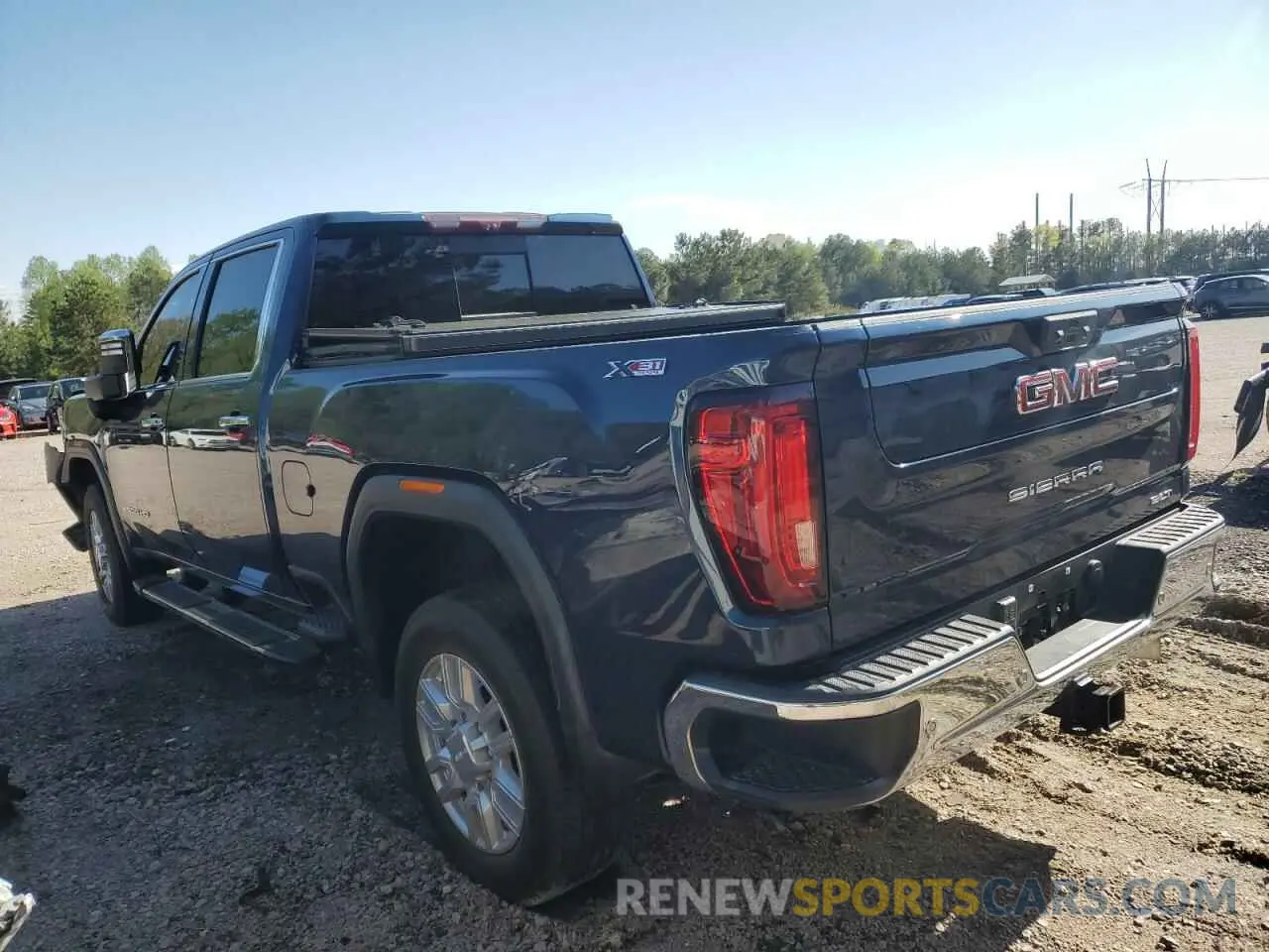 2 Photograph of a damaged car 1GT49NEY2LF161437 GMC SIERRA 2020