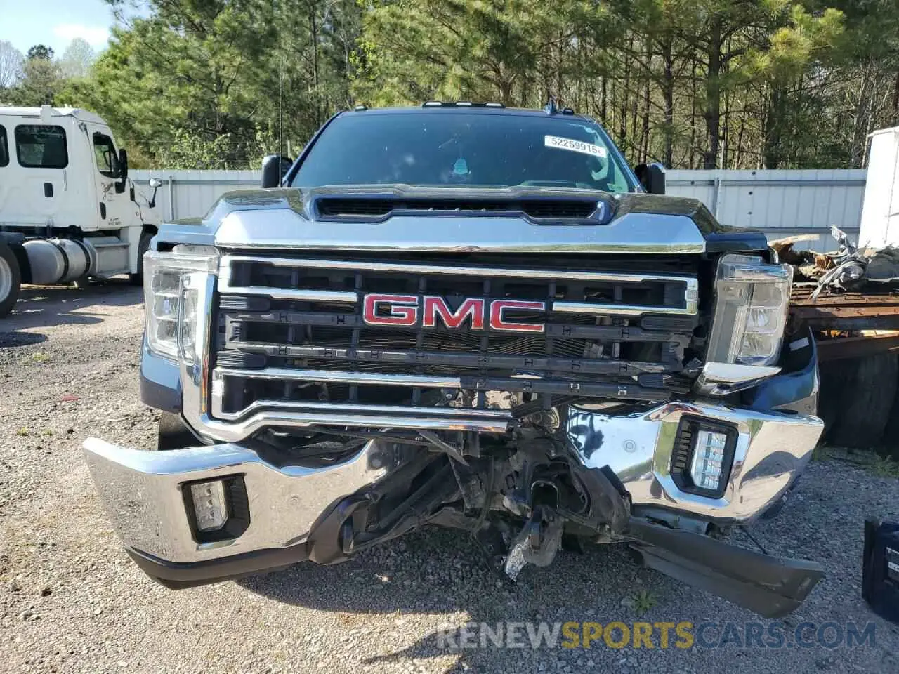 5 Photograph of a damaged car 1GT49NEY2LF161437 GMC SIERRA 2020
