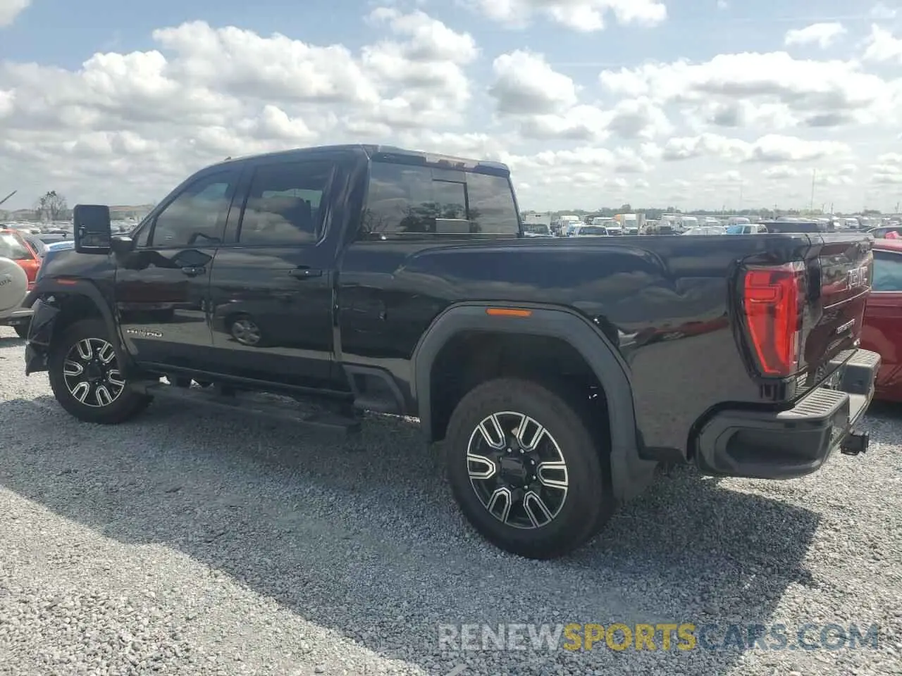 2 Photograph of a damaged car 1GT49PEY0LF116721 GMC SIERRA 2020