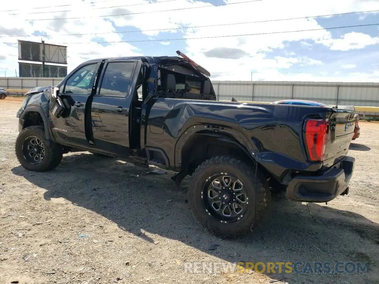 2 Photograph of a damaged car 1GT49PEY5LF221464 GMC SIERRA 2020