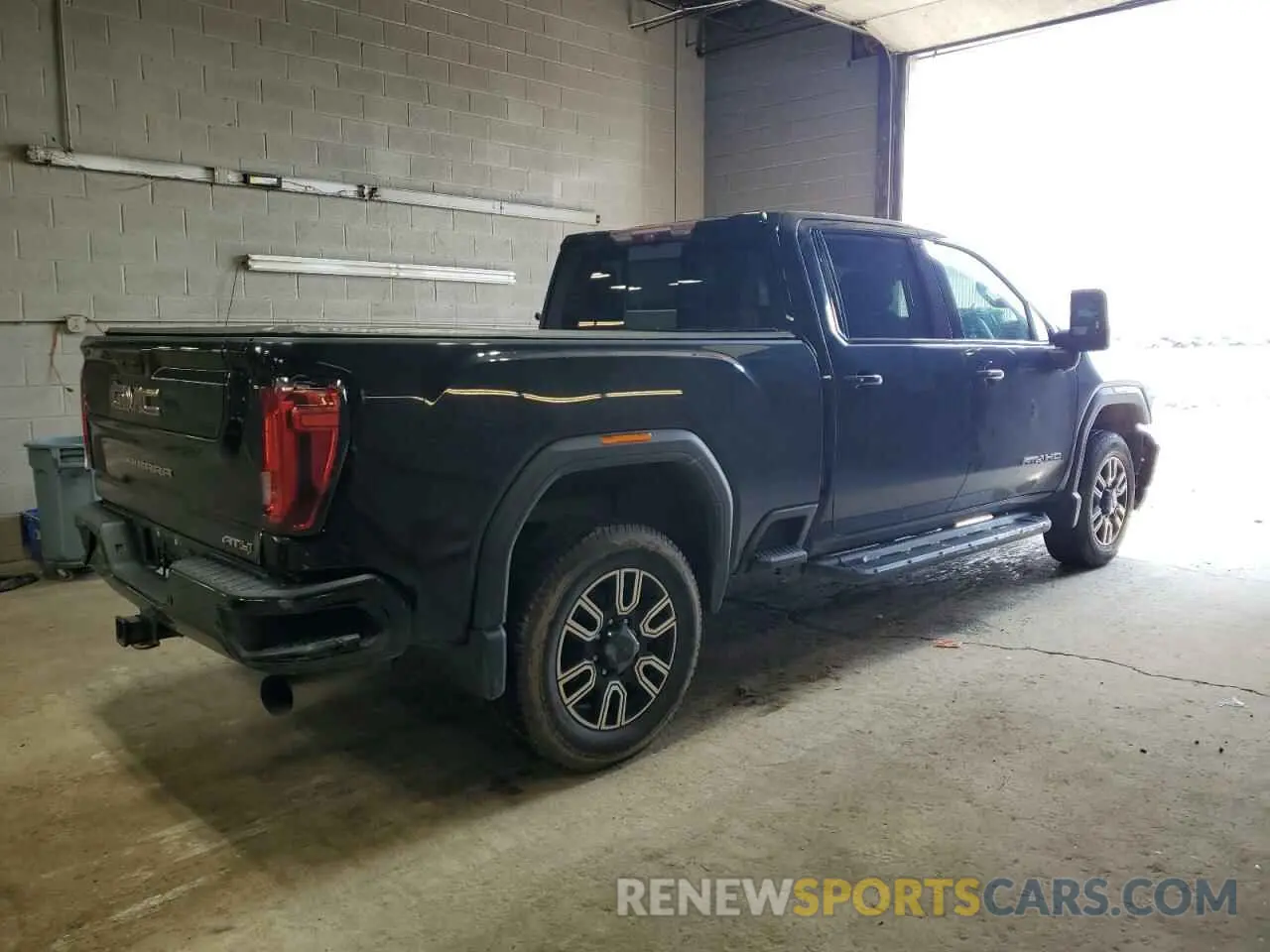 3 Photograph of a damaged car 1GT49PEY7LF135671 GMC SIERRA 2020