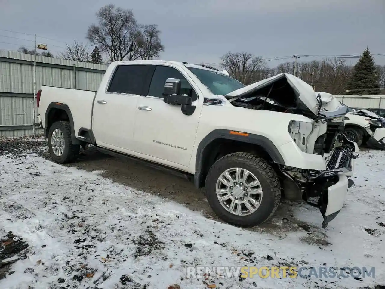 4 Photograph of a damaged car 1GT49RE73LF306113 GMC SIERRA 2020