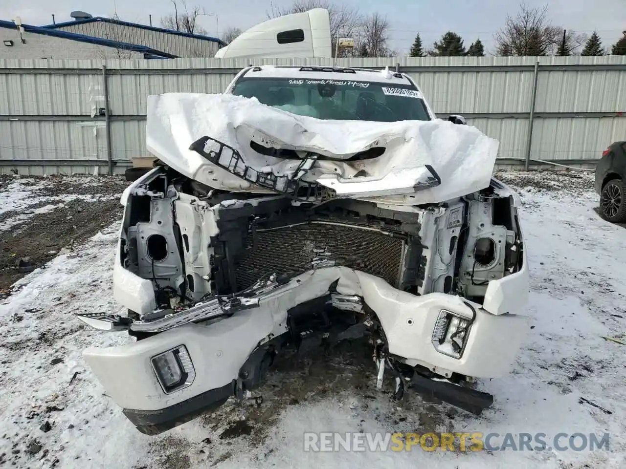 5 Photograph of a damaged car 1GT49RE73LF306113 GMC SIERRA 2020