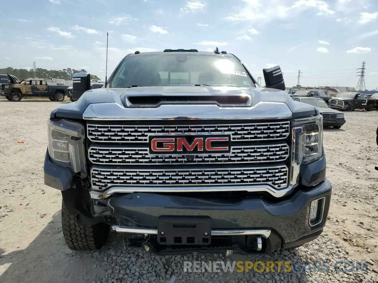 5 Photograph of a damaged car 1GT49REY0LF221044 GMC SIERRA 2020
